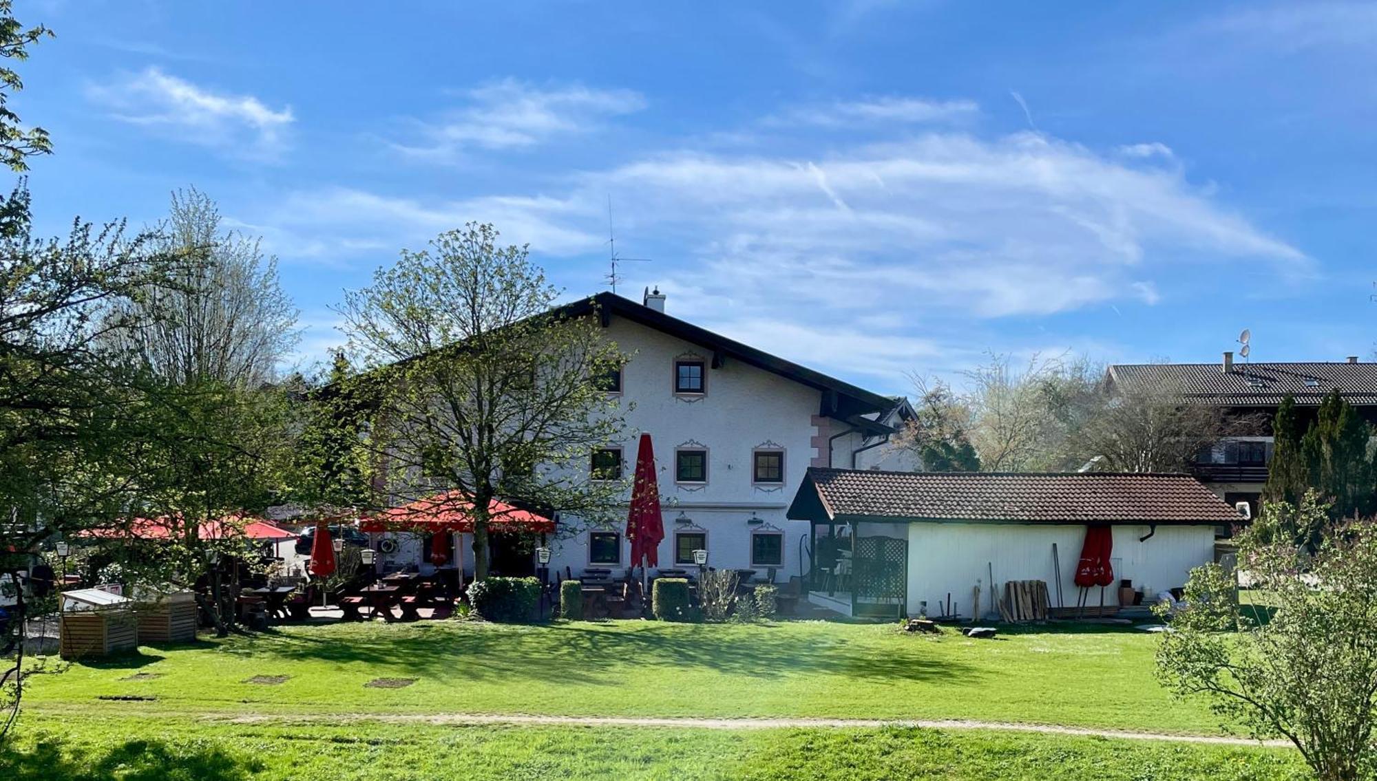 Gasthaus Zur Post Apartment Breitbrunn am Chiemsee Exterior foto